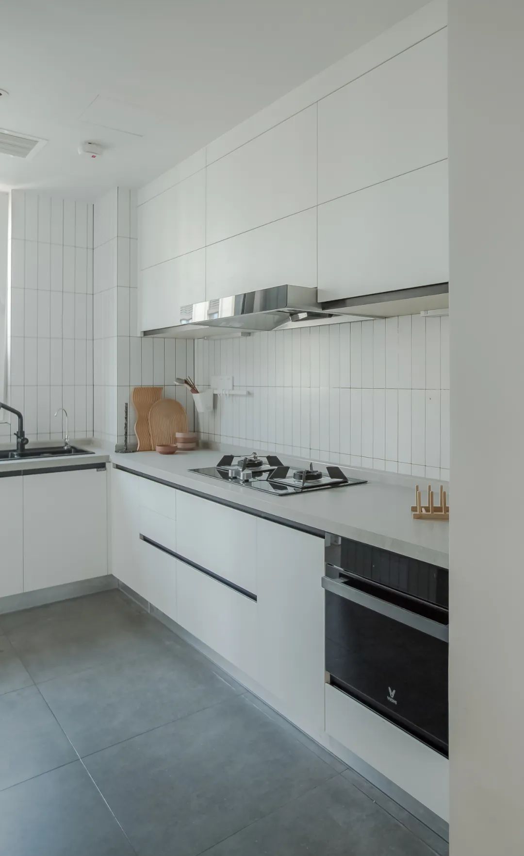 北歐風格家裝設計室內裝修效果圖-廚房