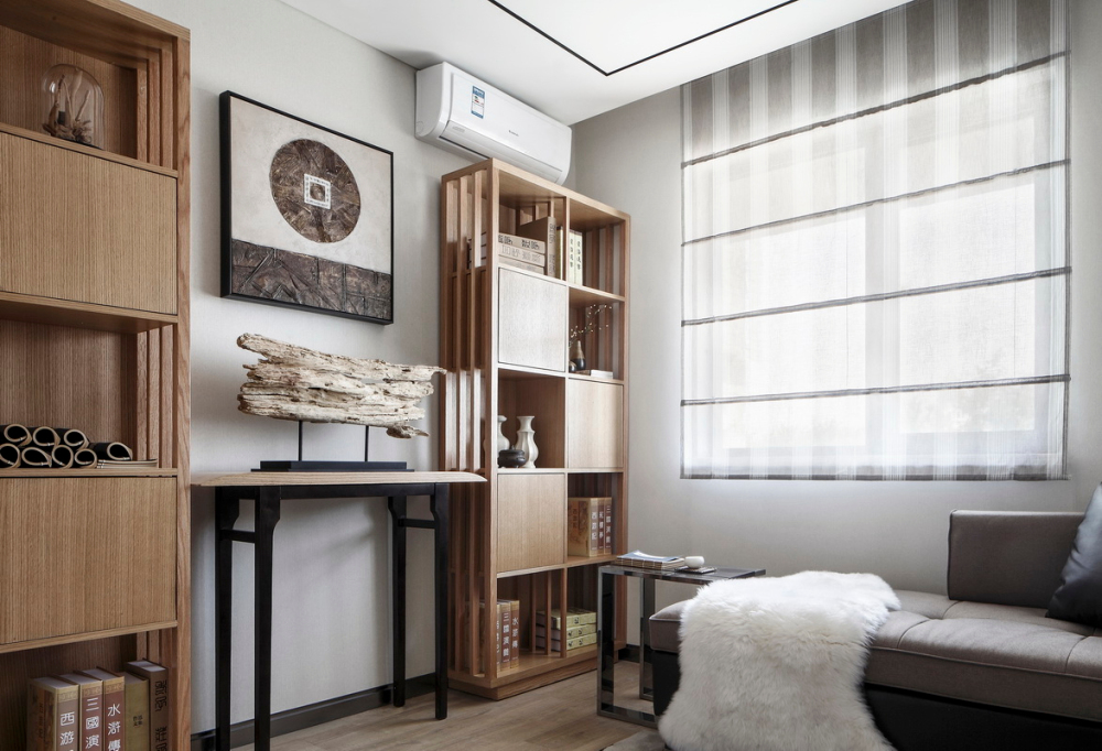 新中式風格室內設計家裝案例-書房