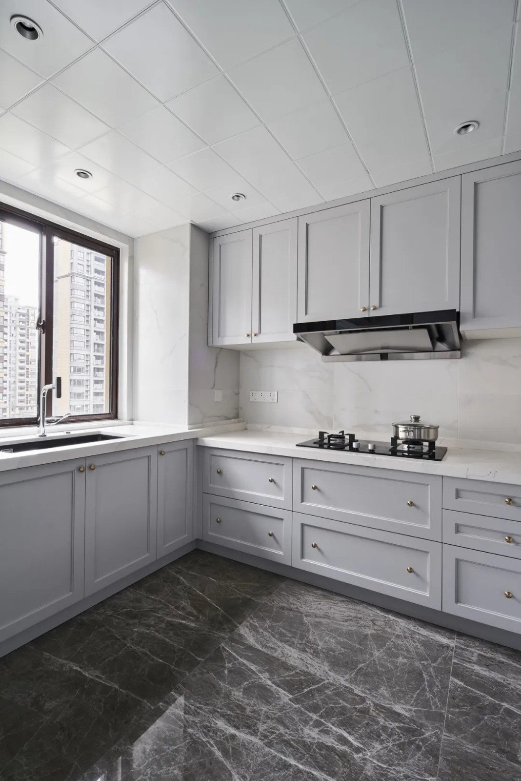 佛山裝修公司現代簡約風格室內裝修效果圖-廚房