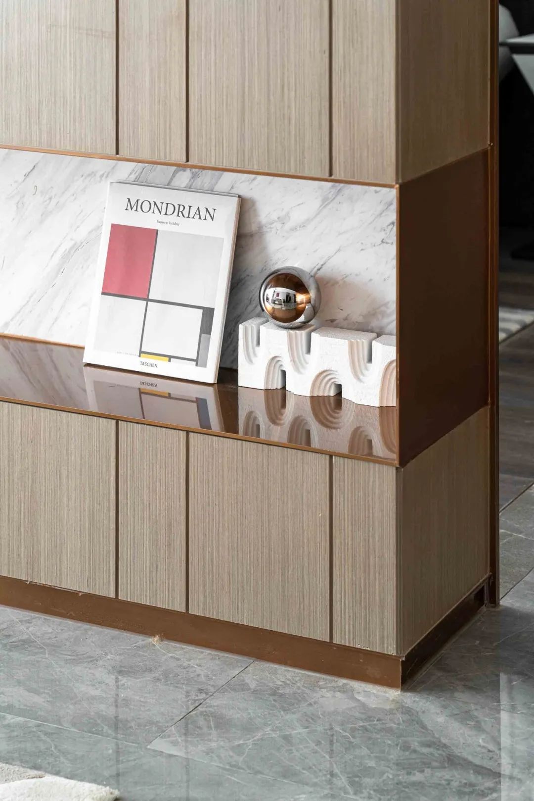 現代簡約風格室內設計家裝案例-邊柜