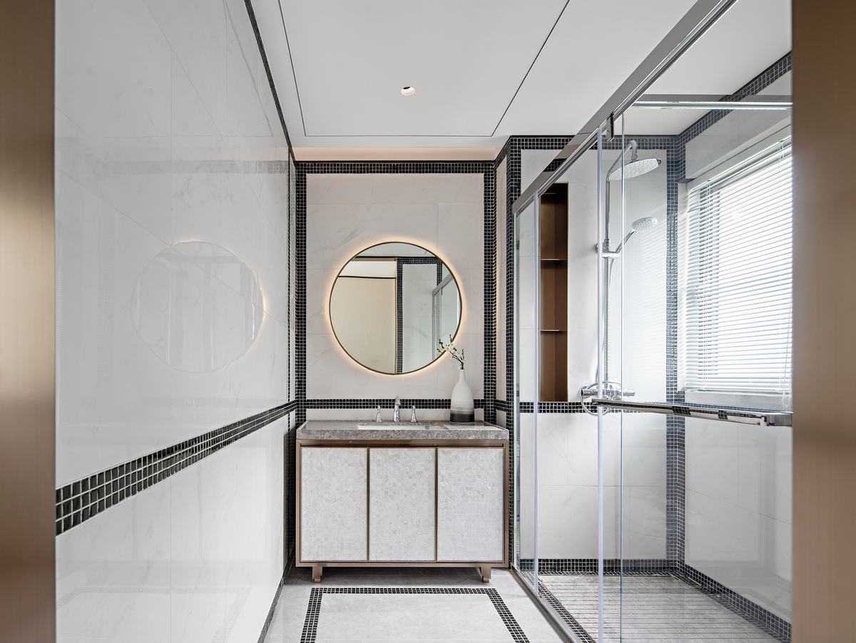 新中式風格室內設計家裝案例-衛生間