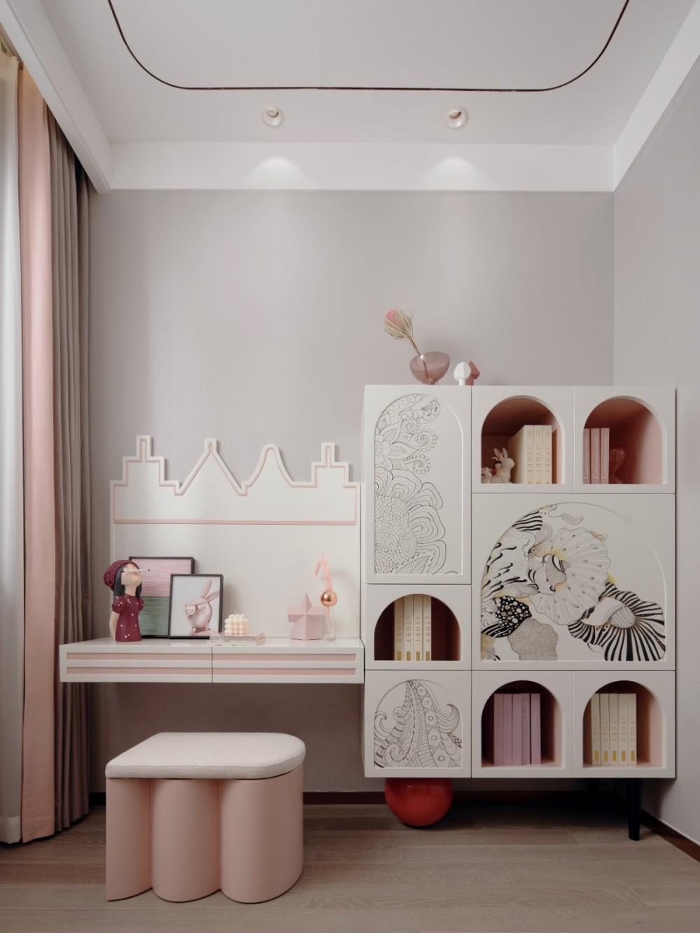 現代輕奢風格室內設計家裝案例-兒童房