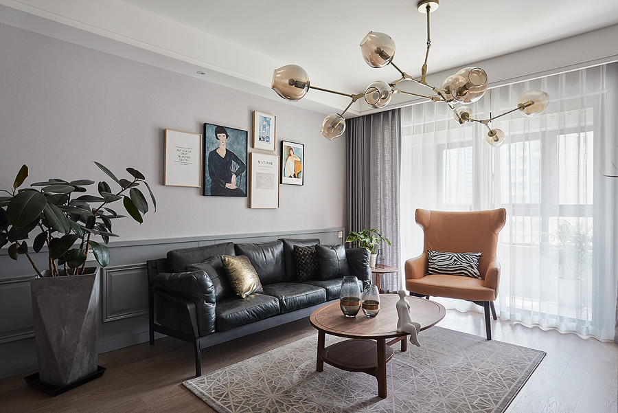 北歐風格室內設計家裝案例-客廳沙發