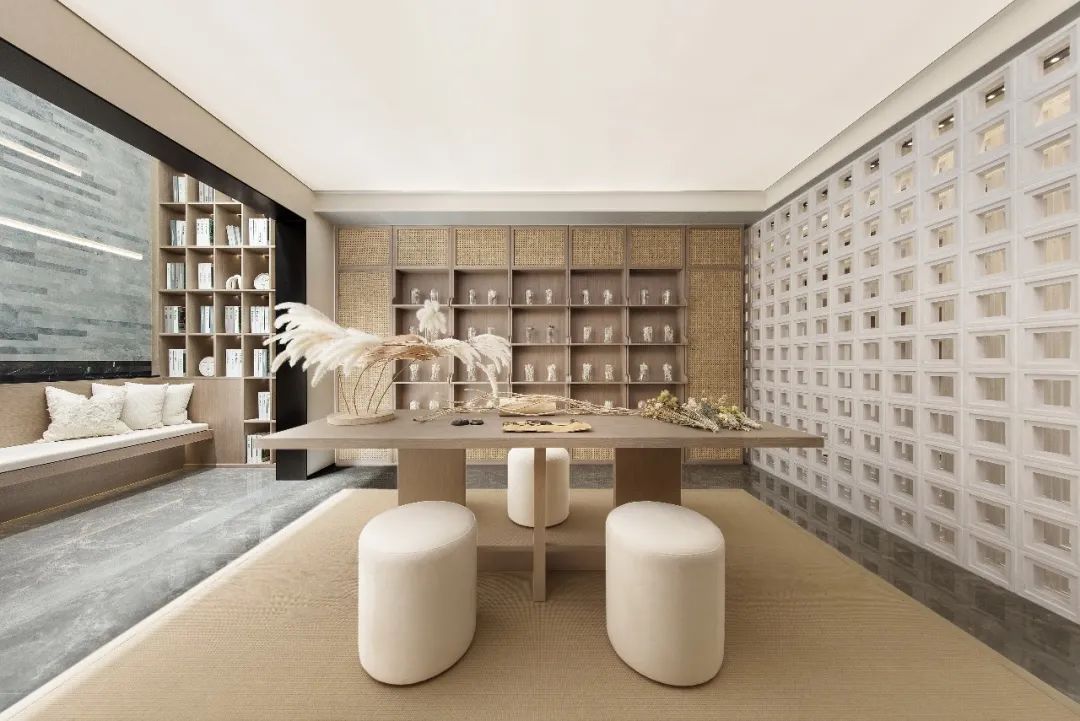 現代簡約風格別墅室內設計家裝案例-茶室