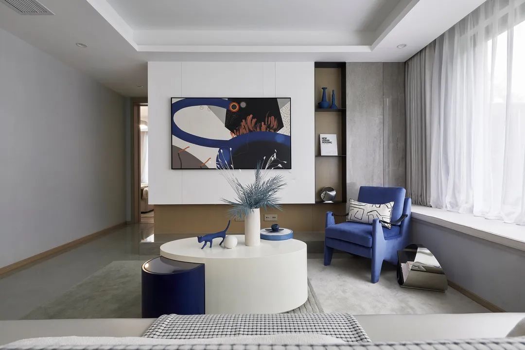現代簡約風格室內設計家裝案例-客廳