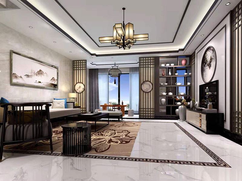 內江市邦泰頤和上院現代簡約風格三居室裝修案例
