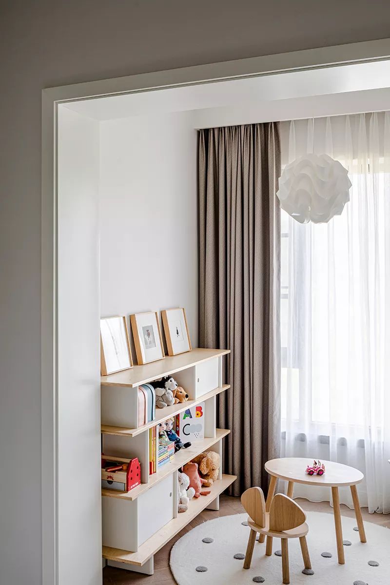 現代簡約風格家裝設計室內裝修效果圖-兒童房