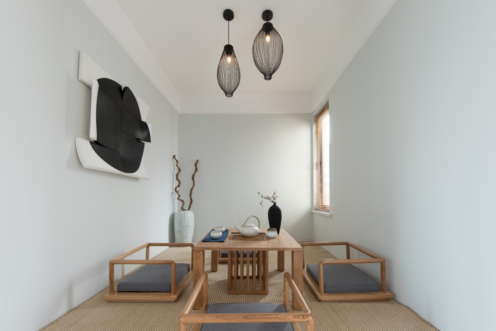 日式簡約風格室內設計家裝案例-茶室