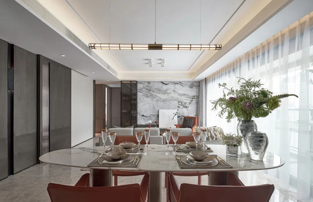 現代簡約風格室內設計家裝案例-餐廳