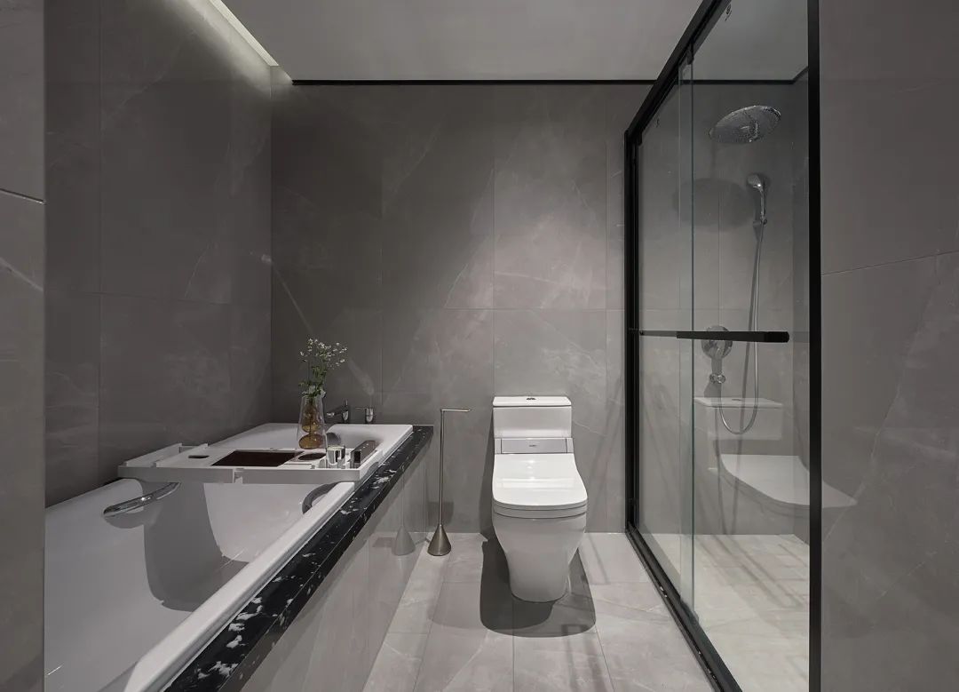 新中式風格室內設計家裝案例-衛生間淋浴區