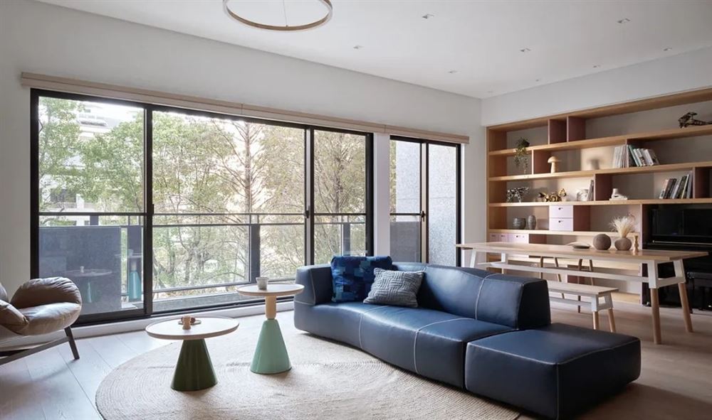 深圳市獨樹陽光里現代簡約風格三居室裝修案例