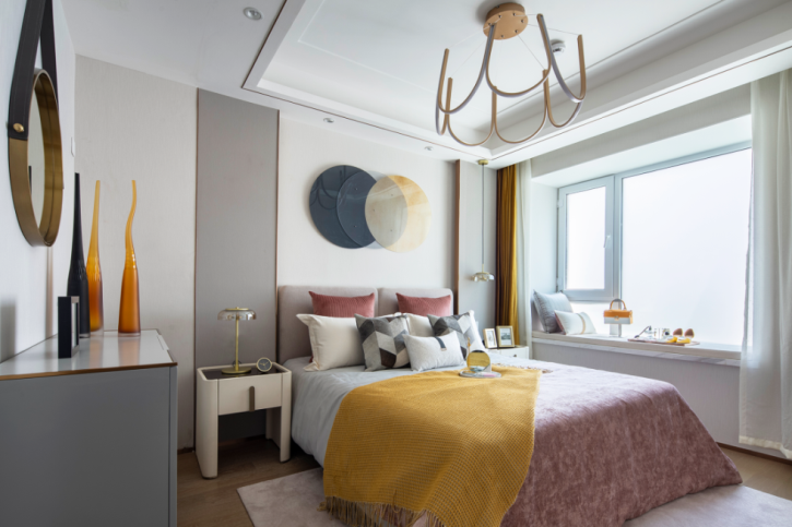 現代簡約風格室內設計家裝案例-臥室