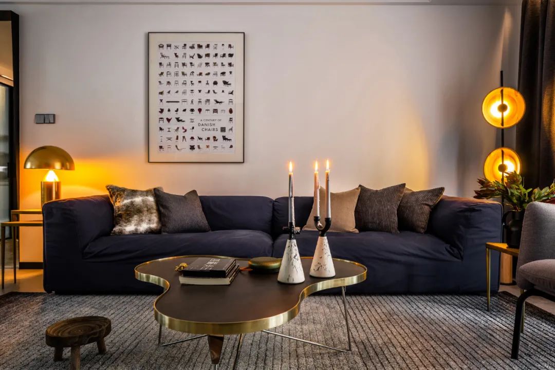 現代摩登風格室內設計家裝案例-客廳沙發