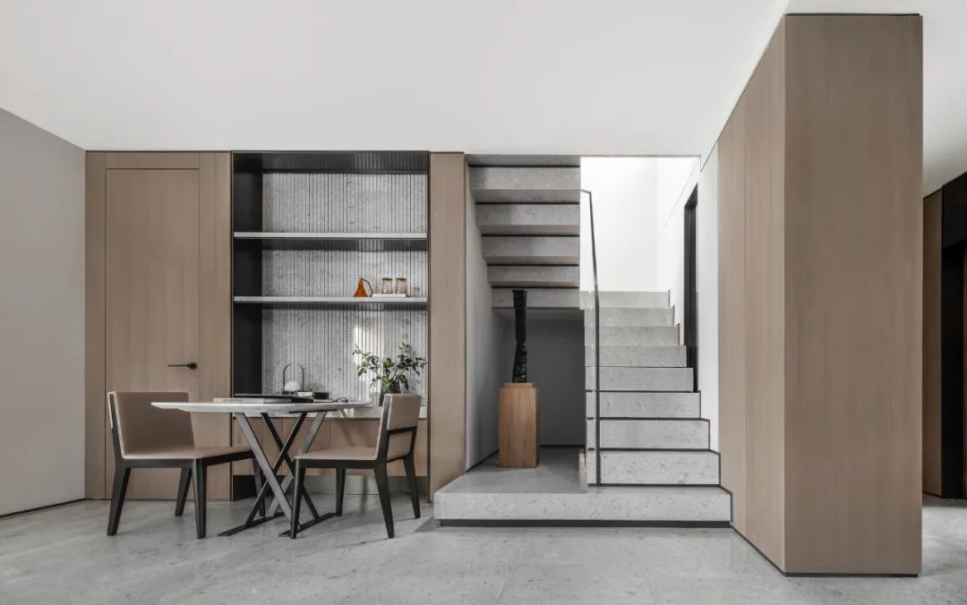 現代簡約風格室內設計家裝案例-樓梯間