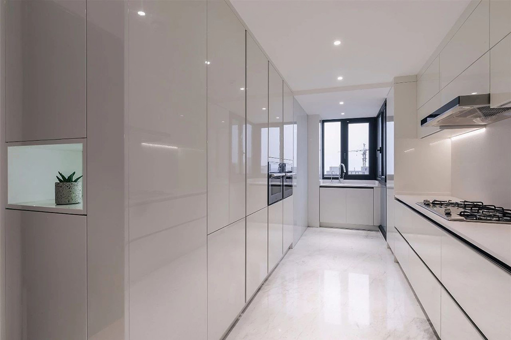 南寧天譽城三居130平米現代前衛風格室內裝修案例-廚房