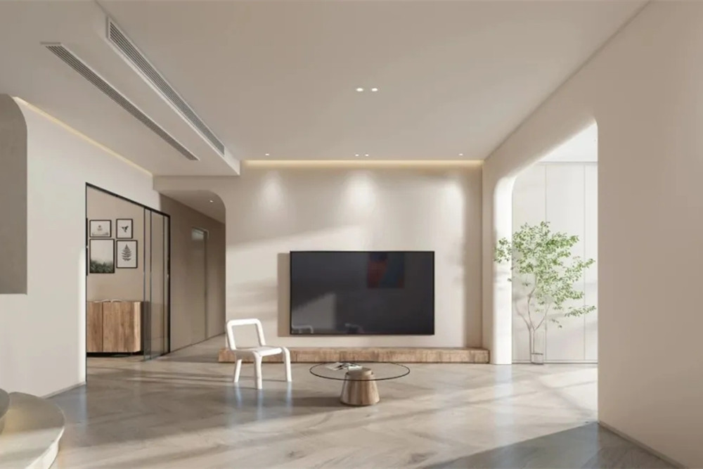 廣州101-200平米現代簡約風格富力桃園室內設計效果圖