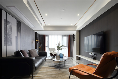 德陽201-300平米輕奢風格華庭陽光室內裝修設計案例