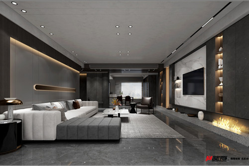 德陽201-300平米現代簡約風格碧桂園室內裝修設計案例