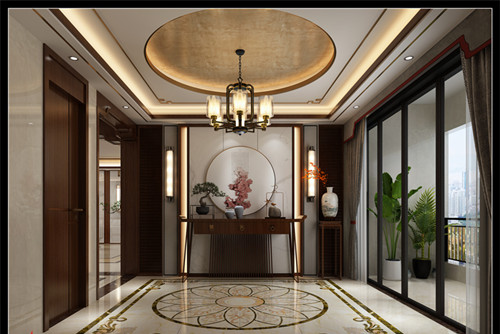 湛江201-300平米新中式風格海玥公館家裝設計案例