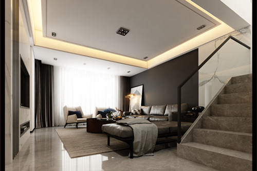 湛江市年豐豪庭現代簡約風格三居室裝修案例