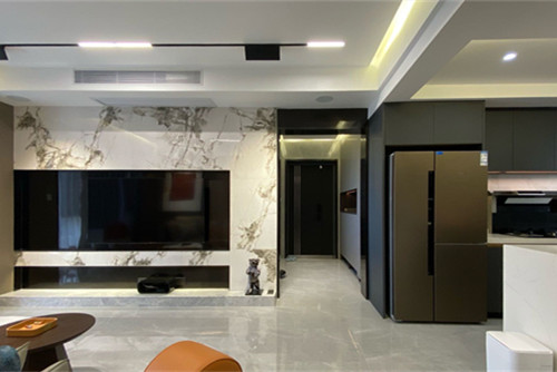 ?？?01-200平米新中式風格錦地翰城室內裝修設計案例