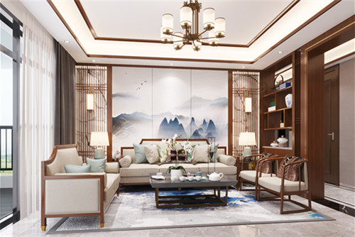 惠州市碧桂園十里銀灘現代簡約風格四居室裝修案例