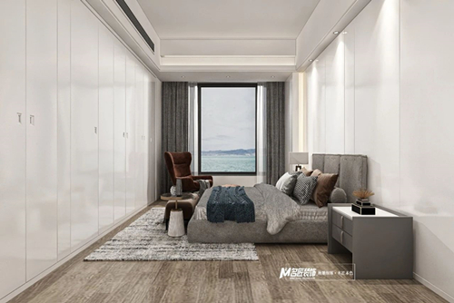汕頭市譽海岸雅園現代簡約風格四居室裝修案例