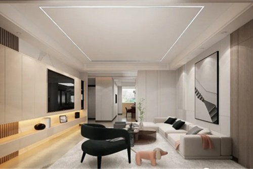 桂林市耀輝美好家園現代簡約風格三居室裝修案例